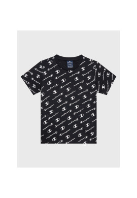 Champion Тишърт 306298 Черен Regular Fit - Pepit.bg
