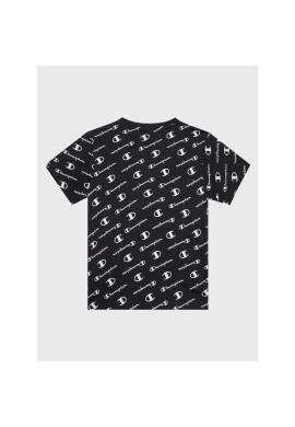 Champion Тишърт 306298 Черен Regular Fit - Pepit.bg
