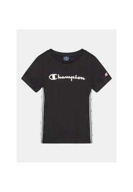 Champion Тишърт 306329 Черен Regular Fit - Pepit.bg
