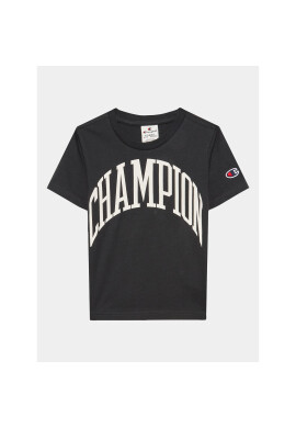 Champion Тишърт 306362 Черен Regular Fit - Pepit.bg