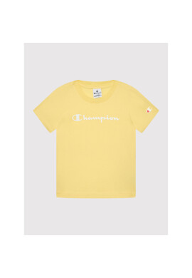Champion Тишърт 404327 Жълт Regular Fit - Pepit.bg