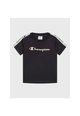 Champion Тишърт 404473 Черен Regular Fit - Pepit.bg