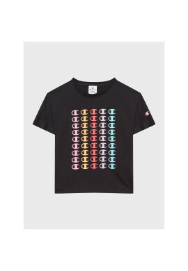 Champion Тишърт 404618 Черен Regular Fit - Pepit.bg