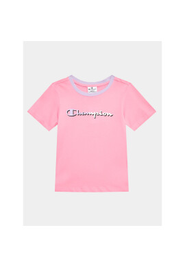 Champion Тишърт 404670 Розов Regular Fit - Pepit.bg
