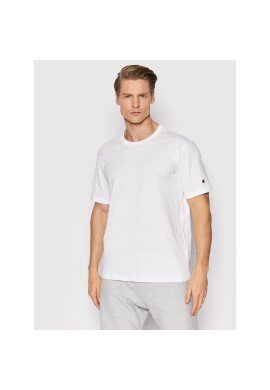 Champion Тишърт Basic 216546 Бял Regular Fit - Pepit.bg