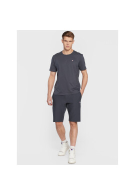 Champion Тишърт Basic C Logo 216545 Син Custom Fit - Pepit.bg