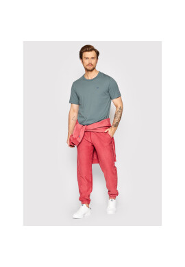 Champion Тишърт Basic C Logo 216545 Сив Regular Fit - Pepit.bg