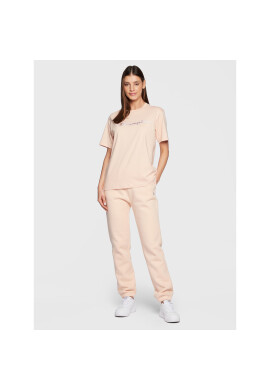 Champion Тишърт Big Script Logo 115496 Оранжев Regular Fit - Pepit.bg
