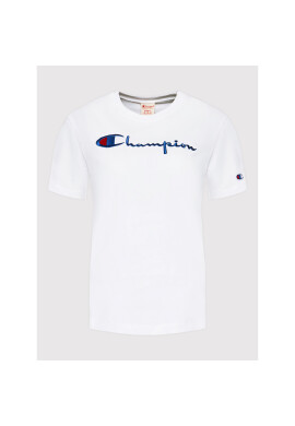 Champion Тишърт Crewneck 115108 Бял Relaxed Fit - Pepit.bg