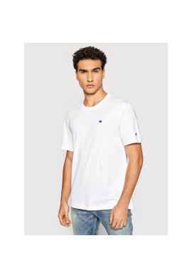 Champion Тишърт Crewneck 216545 Бял Regular Fit - Pepit.bg