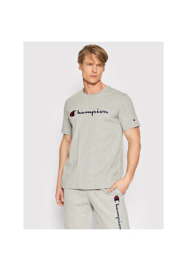 Champion Тишърт Crewneck 217814 Сив Regular Fit - Pepit.bg