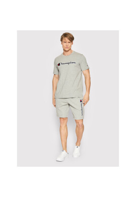 Champion Тишърт Crewneck 217814 Сив Regular Fit - Pepit.bg