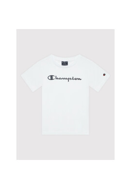 Champion Тишърт Crewneck 305365 Бял Regular Fit - Pepit.bg