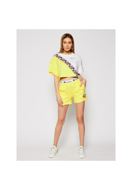 Champion Тишърт Croptop 112767 Жълт Custom Fit - Pepit.bg