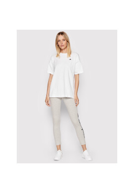 Champion Тишърт Embroidered Patch 114931 Бял Boxy Fit - Pepit.bg
