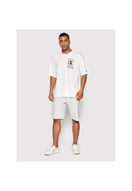 Champion Тишърт Graphic 217270 Бял Regular Fit - Pepit.bg
