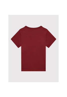 Champion Тишърт Logo Script 404231 Бордо Regular Fit - Pepit.bg