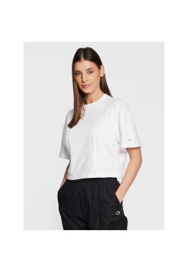 Champion Тишърт Minimal Tailored 115650 Бял Boxy Fit - Pepit.bg