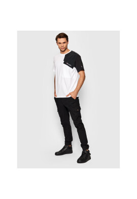 Champion Тишърт Patchwork 216558 Бял Regular Fit - Pepit.bg