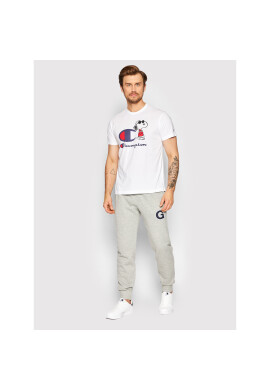 Champion Тишърт PEANUTS Todd Snyder 217808 Бял Regular Fit - Pepit.bg