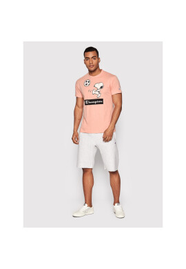 Champion Тишърт Peanuts™ Graphic 217808 Розов Regular Fit - Pepit.bg