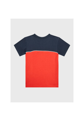 Champion Тишърт Piping Block 306148 Червен Regular Fit - Pepit.bg