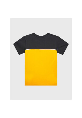 Champion Тишърт Piping Block 306148 Жълт Regular Fit - Pepit.bg