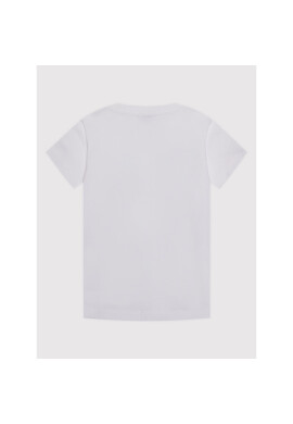 Champion Тишърт Repeat Script Logo 404313 Бял Custom Fit - Pepit.bg