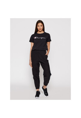 Champion Тишърт Script Logo 110992 Черен Heritage Fit - Pepit.bg
