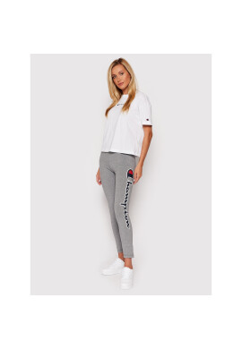 Champion Тишърт Script Logo 114474 Бял Regular Fit - Pepit.bg