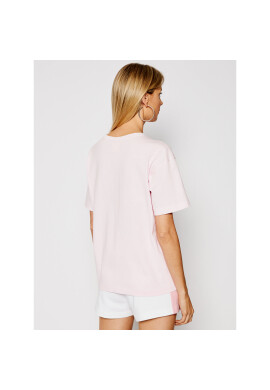 Champion Тишърт Script Logo Embroidery 112732 Розов Oversize - Pepit.bg