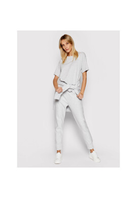 Champion Тишърт Script Logo Embroidery 112732 Сив Oversize - Pepit.bg