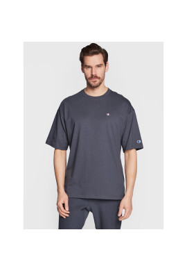 Champion Тишърт Small C Logo 216548 Сив Custom Fit - Pepit.bg