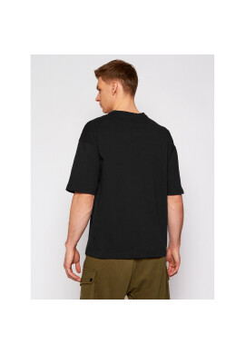 Champion Тишърт Small Script Logo 214282 Черен Custom Fit - Pepit.bg