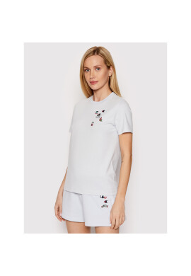 Champion Тишърт Stitched With Love 115598 Син Regular Fit - Pepit.bg
