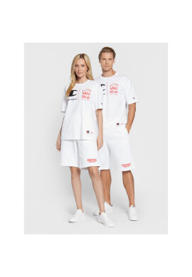 Champion Тишърт Unisex STRANGER THINGS 217791 Бял Custom Fit - Pepit.bg