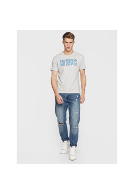 Champion Тишърт University Logo 218351 Сив Regular Fit - Pepit.bg