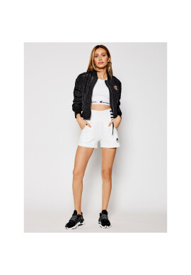 Champion Яке бомбър Textured Cropped 113039 Черен Custom Fit - Pepit.bg