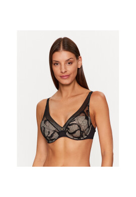 Chantelle Сутиен с банели True Lace C11M20 Черен - Pepit.bg