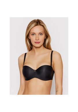 Chantelle Сутиен тип Бардо True Lace C11M50 Черен - Pepit.bg