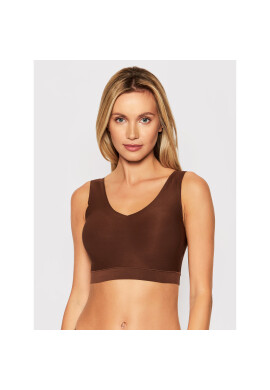 Chantelle Сутиен-топ Soft Stretch C16A10 Кафяв - Pepit.bg