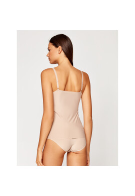 Chantelle Топ Soft Stretch C10620 Бежов Slim Fit - Pepit.bg