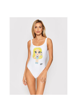 Chiara Ferragni Бански костюм CFA8106 Бял - Pepit.bg