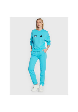Chiara Ferragni Долнище анцуг 73CBAT02 Син Relaxed Fit - Pepit.bg