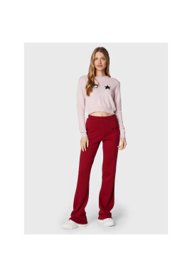 Chiara Ferragni Долнище анцуг 73CBAT04 Бордо Relaxed Fit - Pepit.bg
