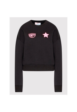 Chiara Ferragni Суитшърт 71CBIT04 Черен Regular Fit - Pepit.bg