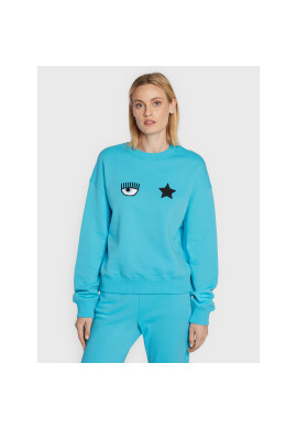 Chiara Ferragni Суитшърт 73CBIT06 Син Regular Fit - Pepit.bg