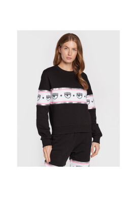 Chiara Ferragni Суитшърт 73CBIT11 Черен Regular Fit - Pepit.bg