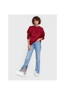 Chiara Ferragni Суитшърт 73CBIT12 Червен Relaxed Fit - Pepit.bg