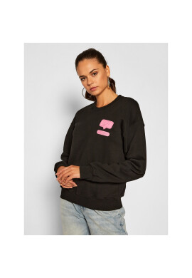 Chiara Ferragni Суитшърт CFF107 Черен Regular Fit - Pepit.bg